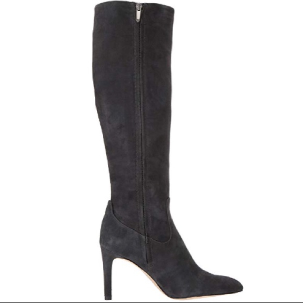 Size 8 Sam Edelman Suede Leather Knee High Boots - Picture 3 of 8